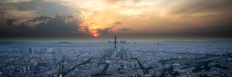 Sunset over Paris - French Culture