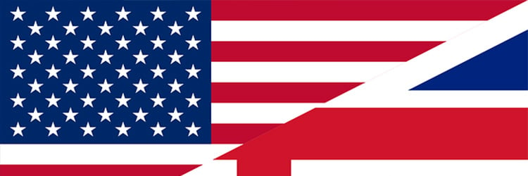 US UK flag blog