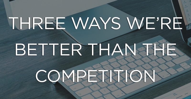 Three Ways We're Better than the Competition | Wolfestone